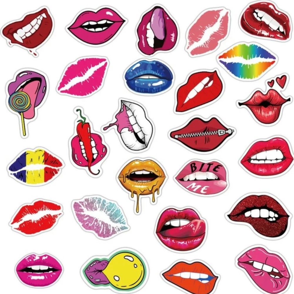 Assorted Lip Stickers (40 pieces) - Picture 2 of 2